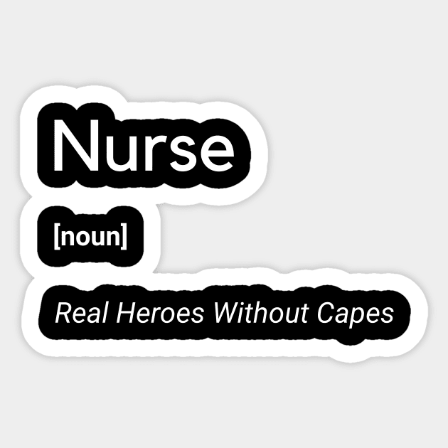 Nurse Real Heroes Without Capes Frontliners Sticker by Frontliners